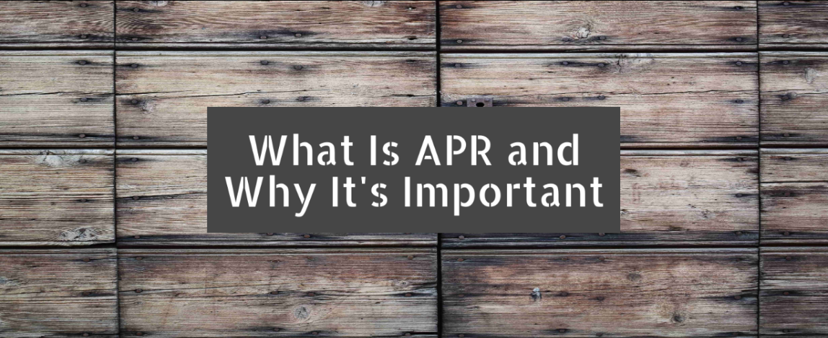 What Is APR and Why It's Important banner image